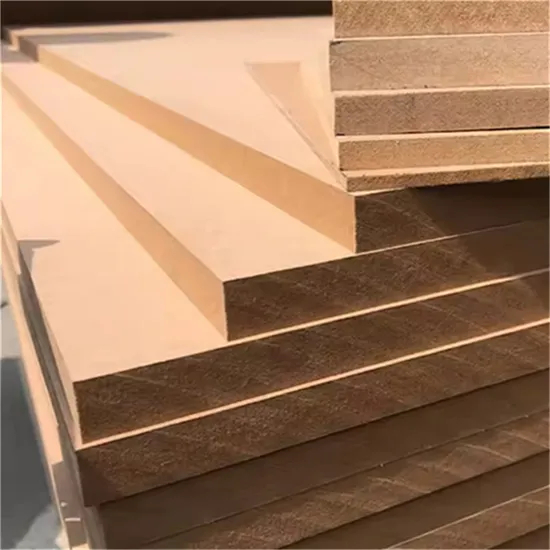 1220X2440mm Plain MDF Board Medium Density Fiberboard MDF Sheet