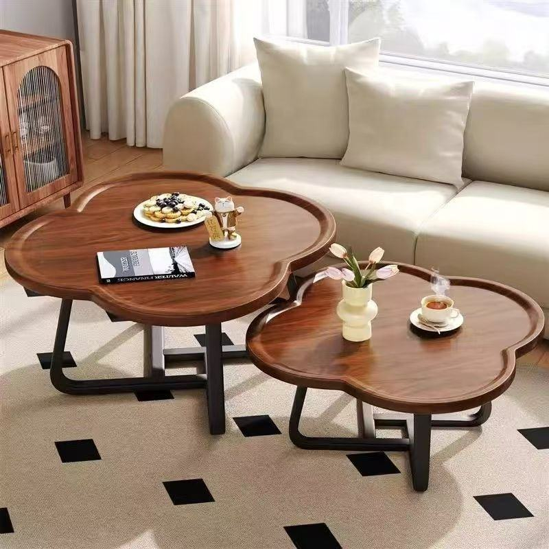 Modern Small Size Coffee Table for Living Room Durable Easy Clean Simple Sofa Side Table 分享