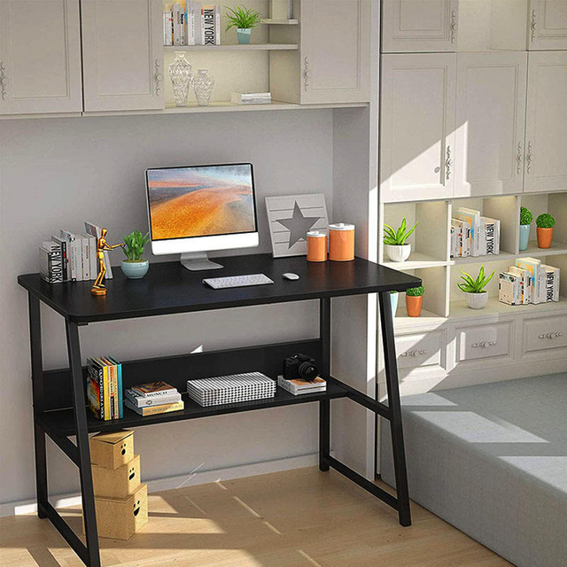 Simple Minimalist Rectangular Laptop Table Home Student Portable No Assembly Customizable