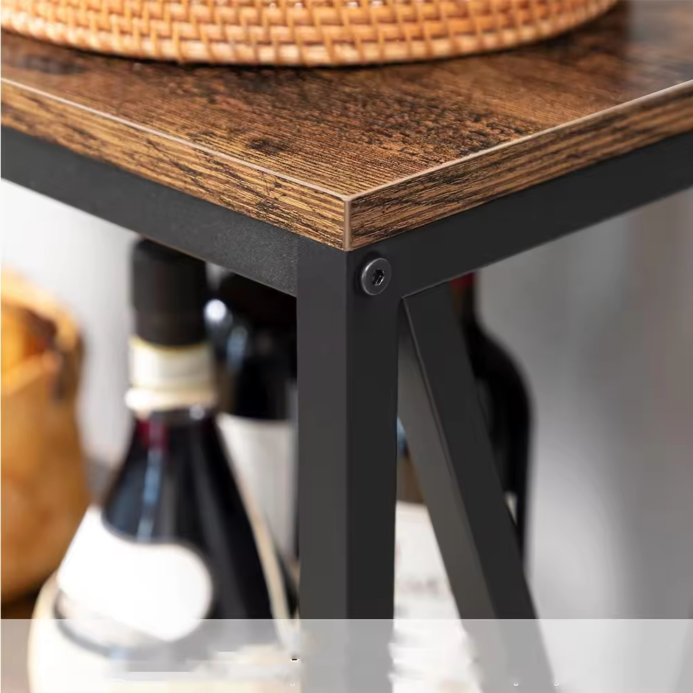 Modern Foldable Rectangular Wooden Storage Tray With Paint For Kitchen & Bathroom Use 分享