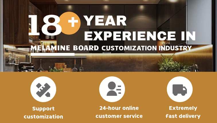High-Quality Melamine Board for Furniture Making