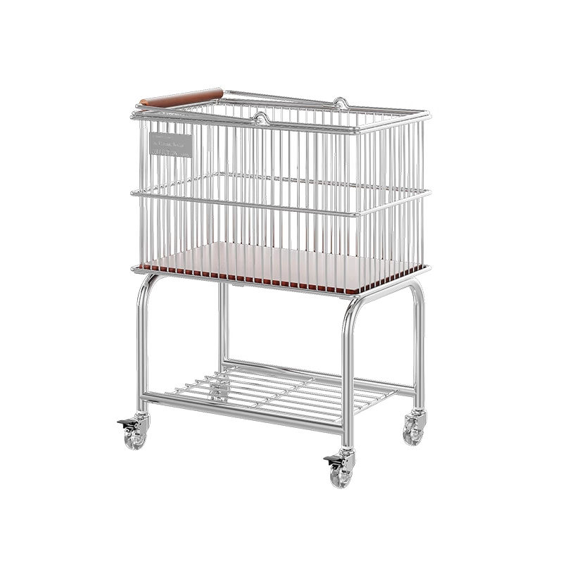 Multi-Functional Large Capacity Multi-Layer Laundry Storage Basket With Wheels For Home & Bathroom Use