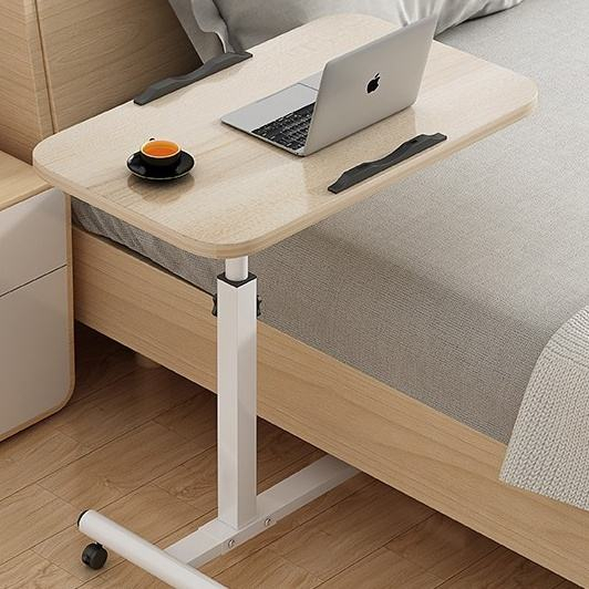 Hot Selling Simple Adjustable Mobile Laptop Desk Standing Table For Bedroom