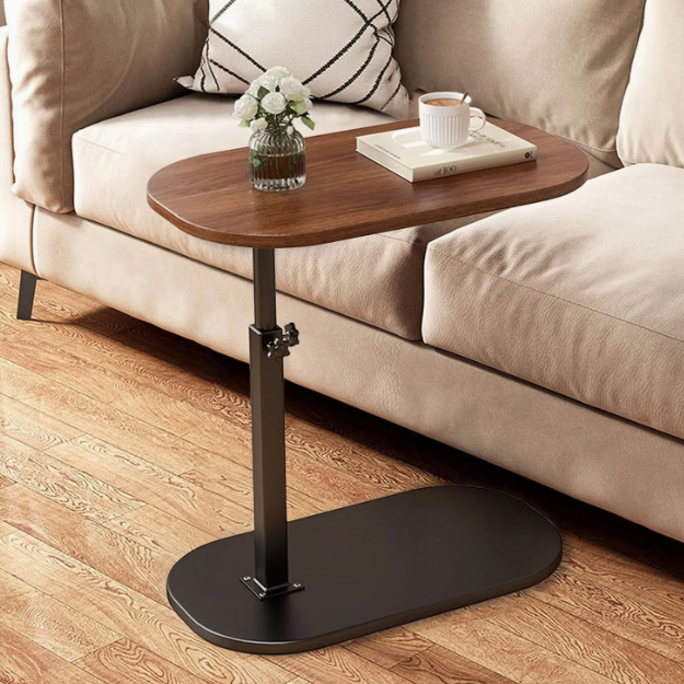 Modern Small Adjustable Rotating Mobile Side Cabinet Eco-Friendly Durable