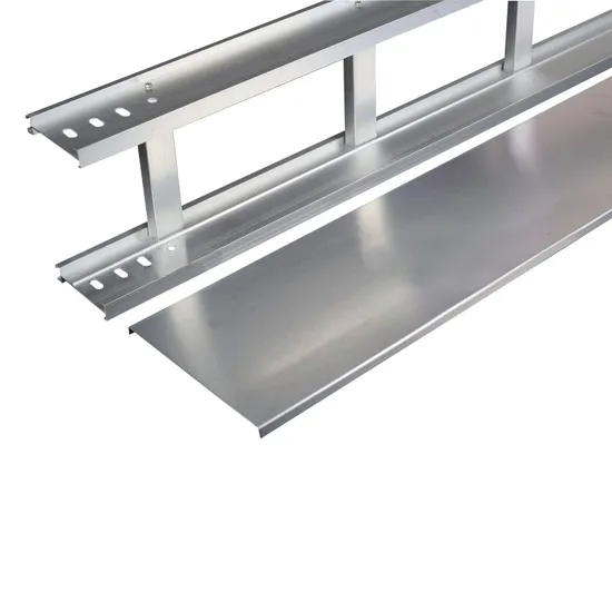 Outdoor Straight Metal Perforated Galvanized Ladder Type Cable Tray