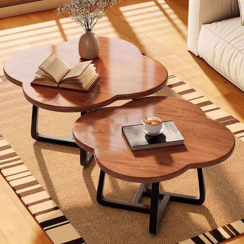 Modern Small Size Coffee Table for Living Room Durable Easy Clean Simple Sofa Side Table 分享