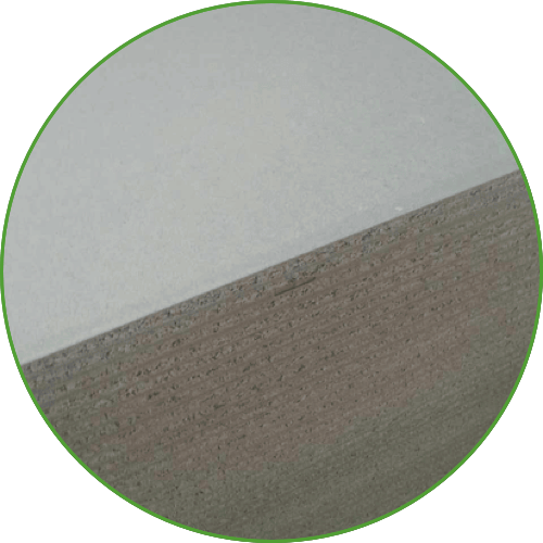 Solid wood particle board