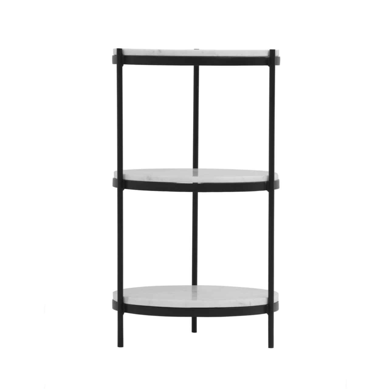 Classic 3-Tier Corner Side Table for Home Hotel Living Room Indoor Furniture Wholesale