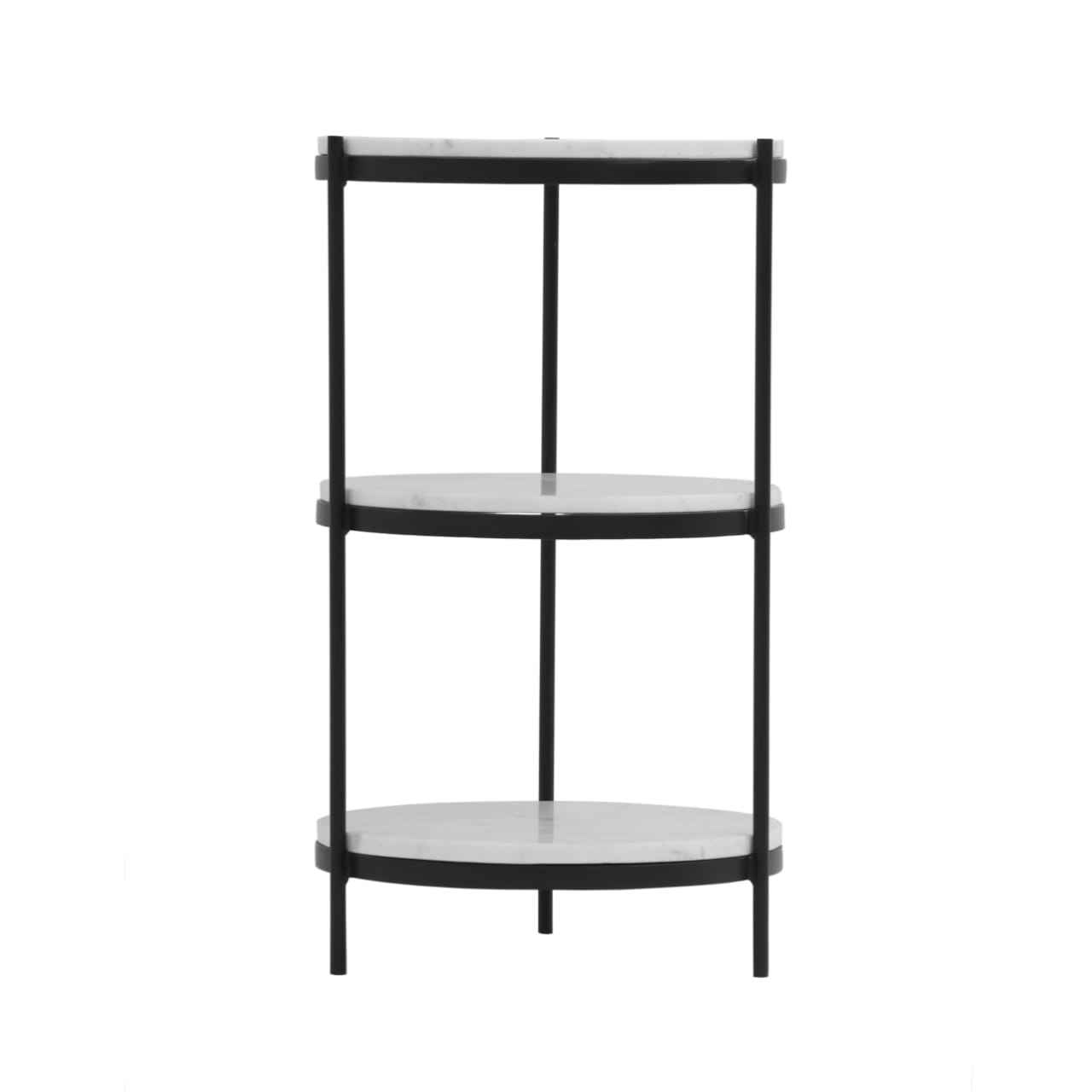 Classic 3-Tier Corner Side Table for Home Hotel Living Room Indoor Furniture Wholesale