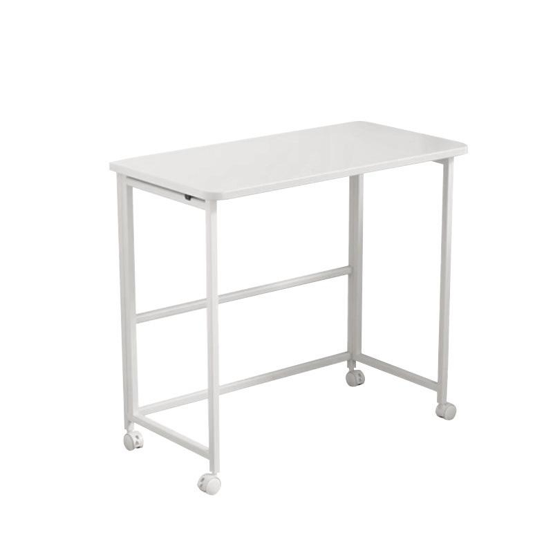 High Quality Foldable Desk MDF & Iron Computer Desk Bedside Multifunctional Home Office