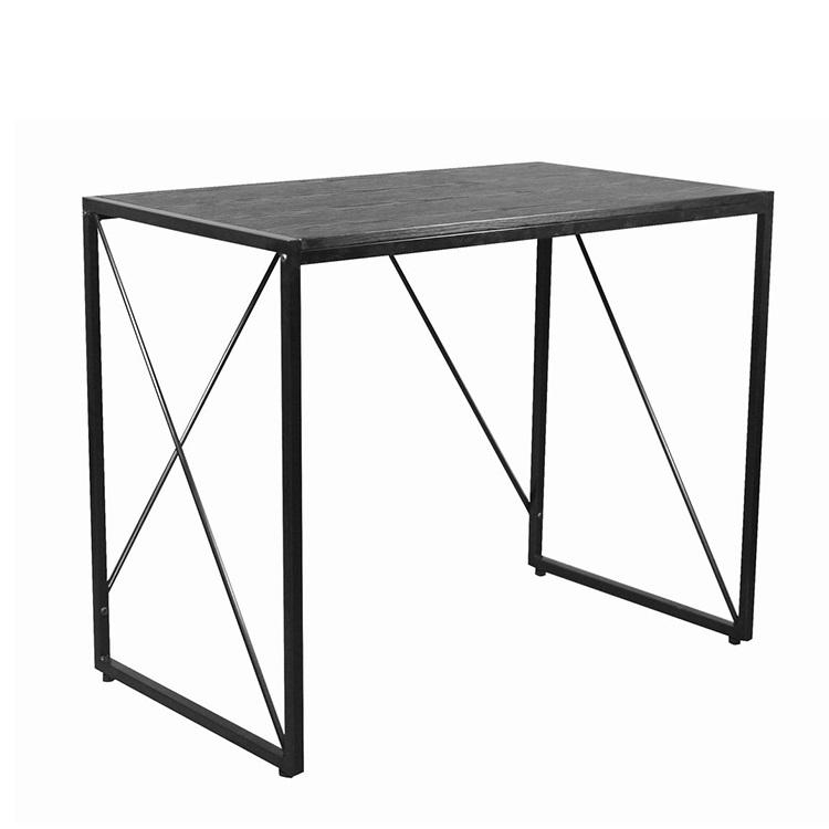 Foldable Durable Metal Computer Desk Coffee Table Modern Portable for Internet Cafe & Home