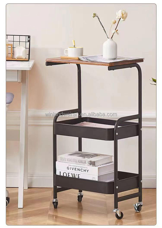 Multi-Layer Kitchen Rolling Cart For Fruit And Vegetable Storage