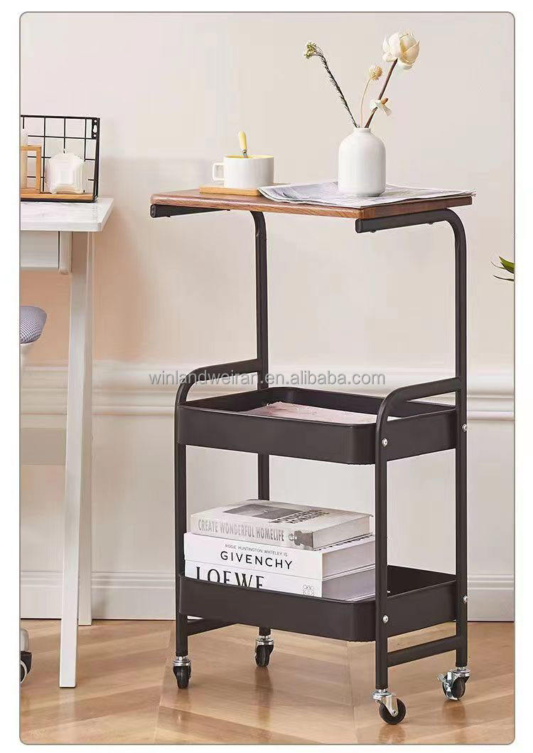 Multi-Layer Kitchen Rolling Cart For Fruit And Vegetable Storage