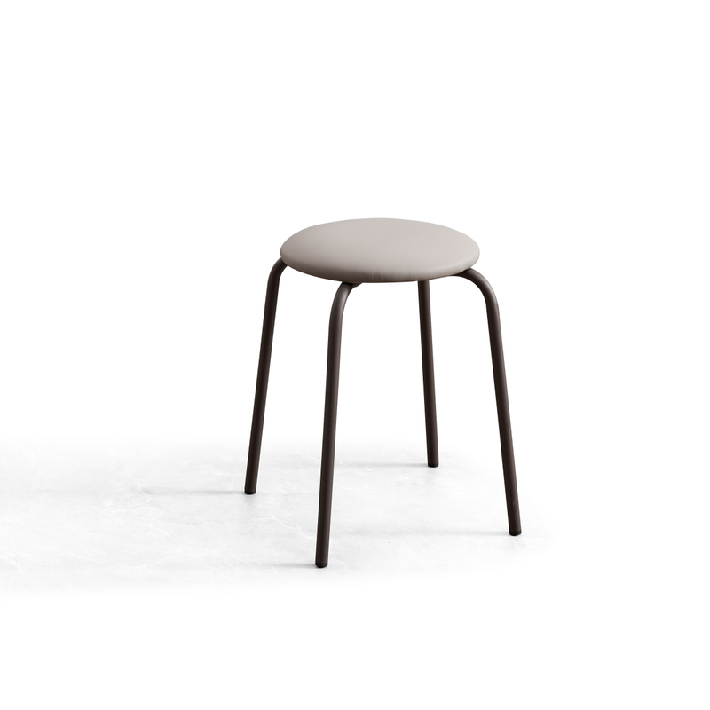 Nordic Minimalist Red Fabric Dining Chair INS Style Designer Backrest Chair