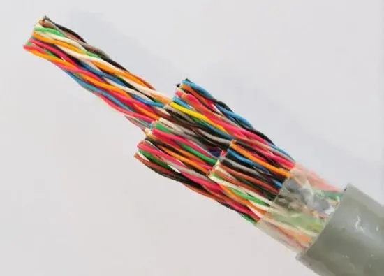 LSZH UTP Cat3 50 Pairs Copper Telephone Cable for Telecommunication Needs