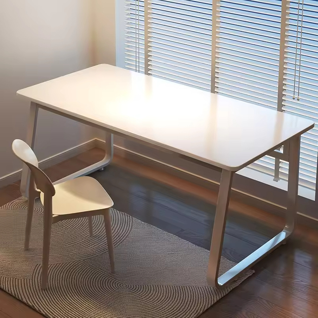 Wholesale Wooden Student Study Desk Rectangular PC Laptop Desk Cheap Home Office Desk