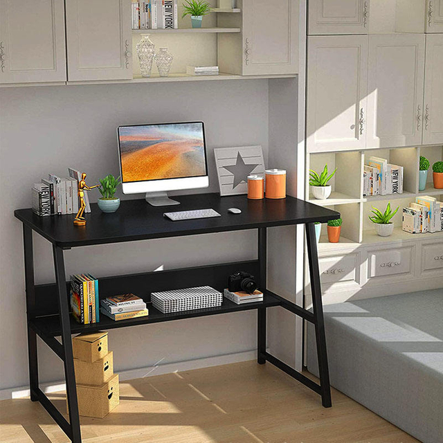 Simple Minimalist Rectangular Laptop Table Home Student Portable No Assembly Customizable