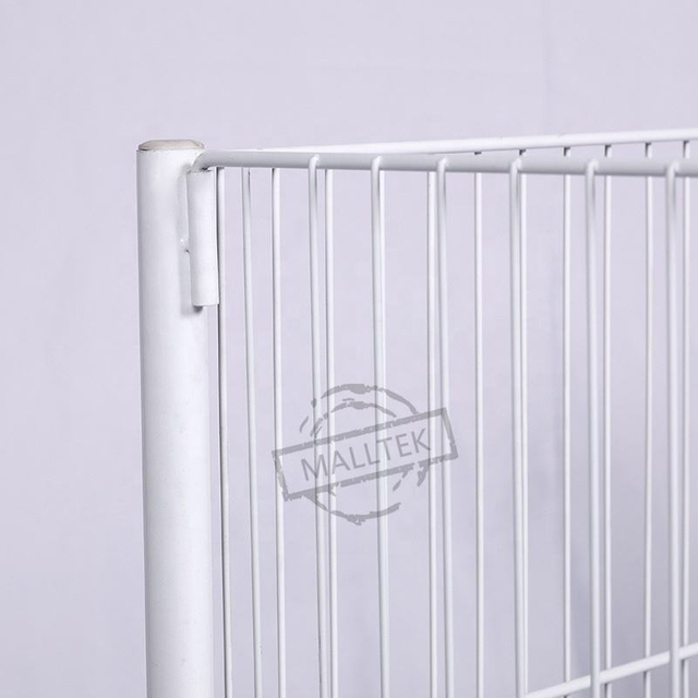Supermarket Metal Display Wire Mesh Basket Rack Shelving