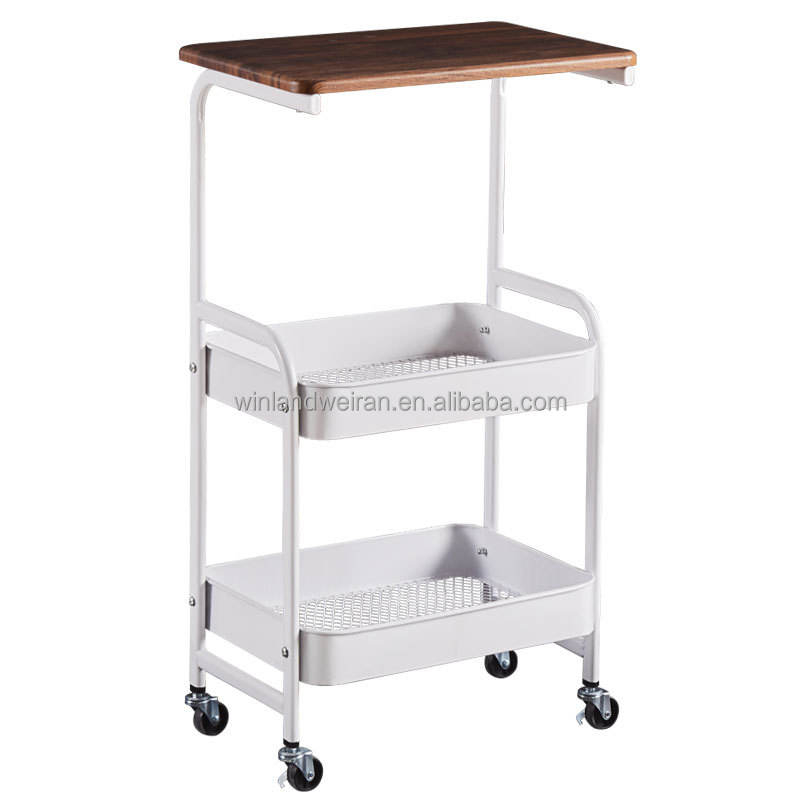 Multi-Layer Kitchen Rolling Cart For Fruit And Vegetable Storage