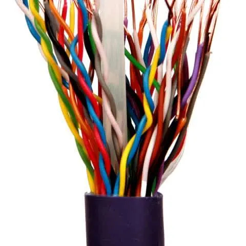 LSZH UTP Cat3 50 Pairs Copper Telephone Cable for Telecommunication Needs