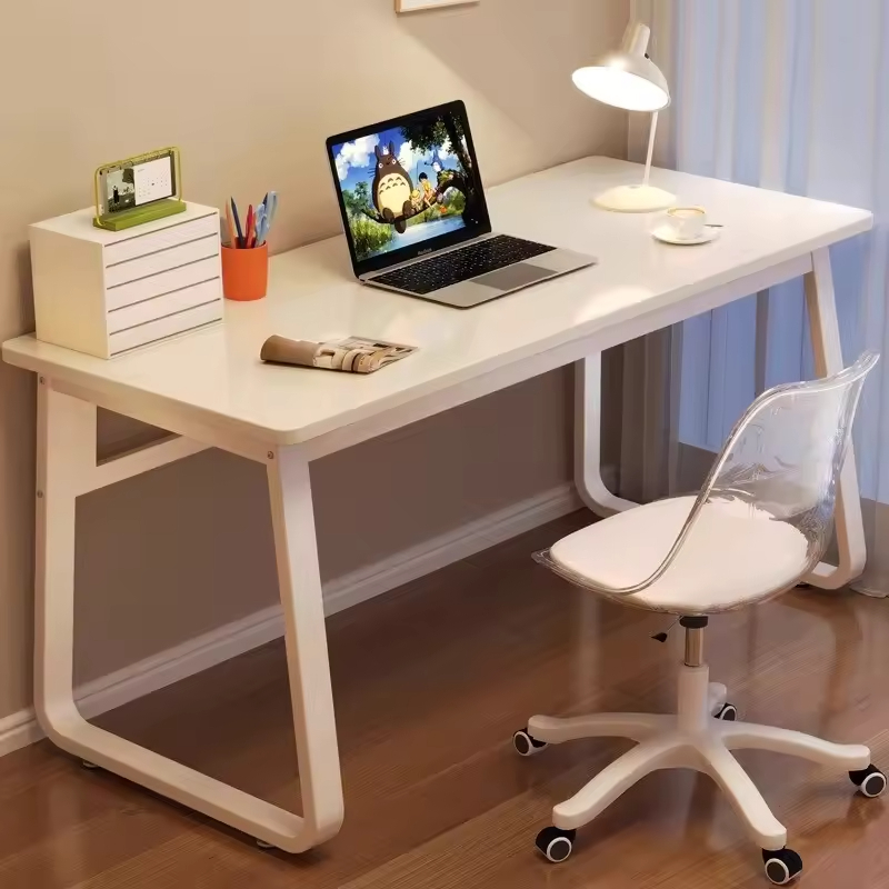 Wholesale Wooden Student Study Desk Rectangular PC Laptop Desk Cheap Home Office Desk