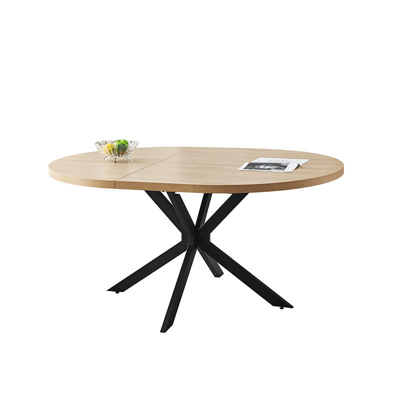 Modern Luxury Expandable Folding Dining Table Wood MDF For Home Hotel