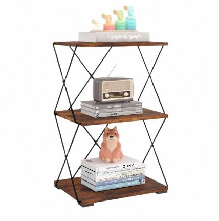 Modern Simple 5-Tier Wooden Storage Rack Painted For Home Kitchen Bathroom Food Organizer