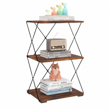 Modern Simple 5-Tier Wooden Storage Rack Painted For Home Kitchen Bathroom Food Organizer