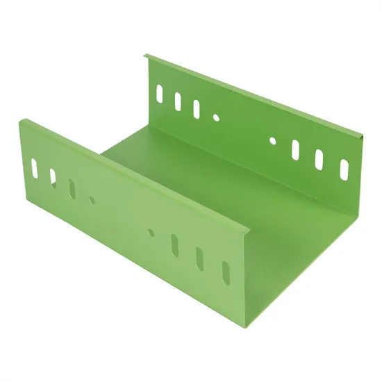 Fireproof Stainless Steel Ladder Type Cable Tray with Plastic Sprayed Type Trough