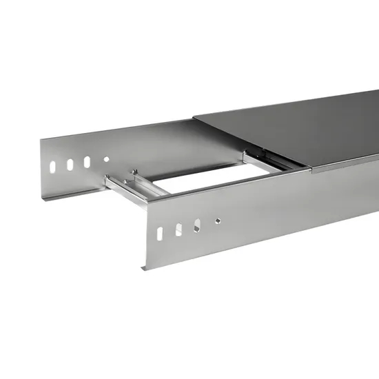 Outdoor Straight Metal Perforated Galvanized Ladder Type Cable Tray