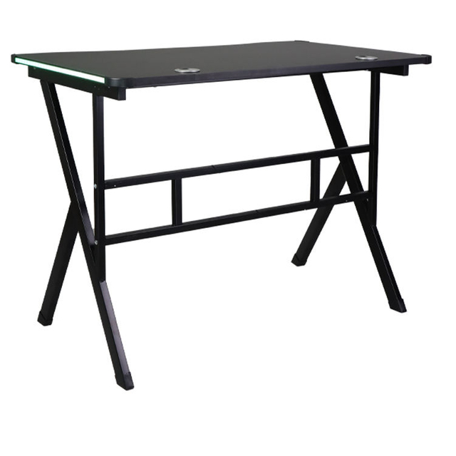 Height Adjustable Gaming Desk for Gamers Computer Desk