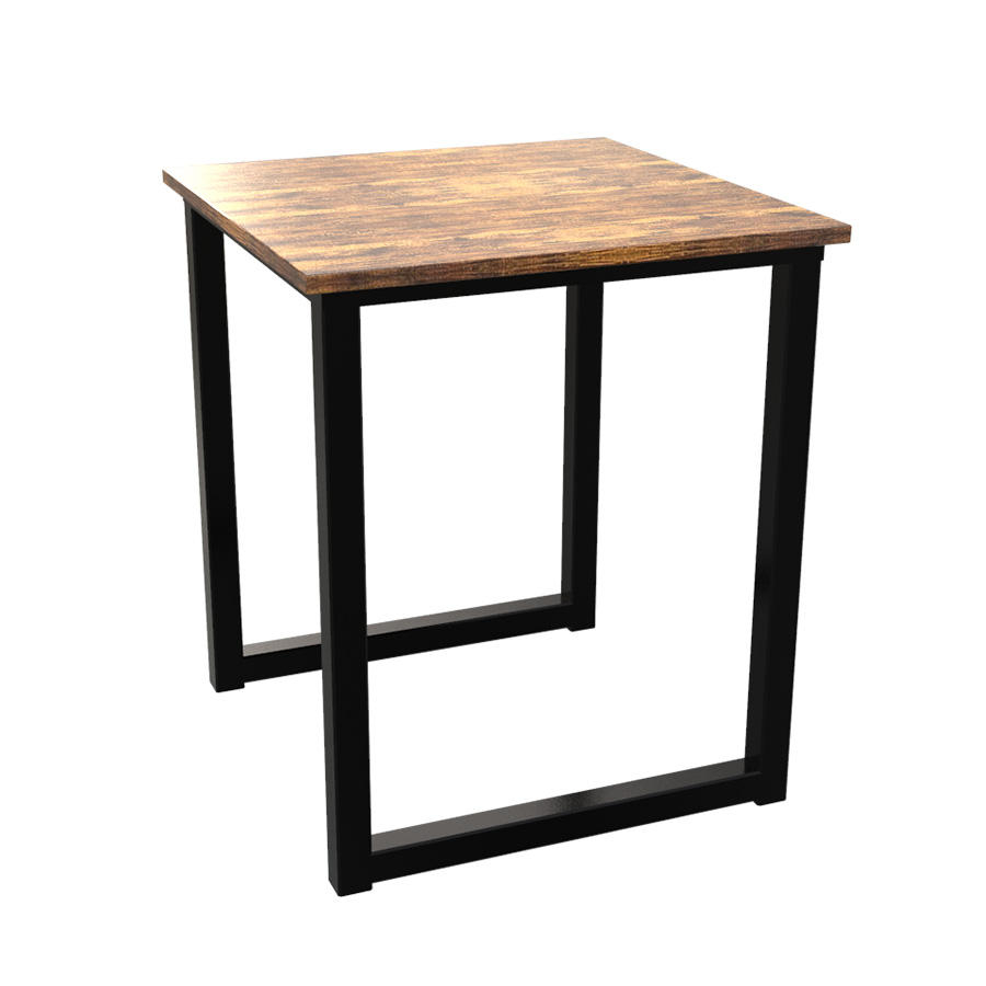 Premium Mango Wood Top Nesting Tables Industrial Living Room Furniture