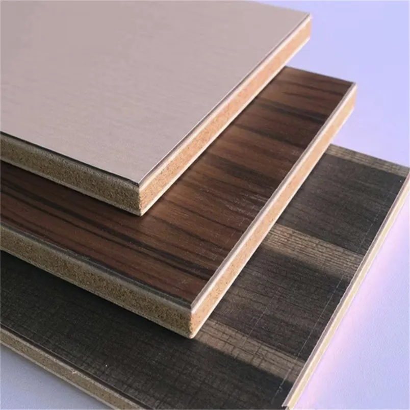 White Laminated Plywood Melamine 18mm Plain MDF Board