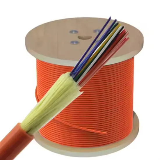 7.0mm Field Pulling Optical Cable mm 50/125 Indoor/Outdoor Fiber Optic Cable