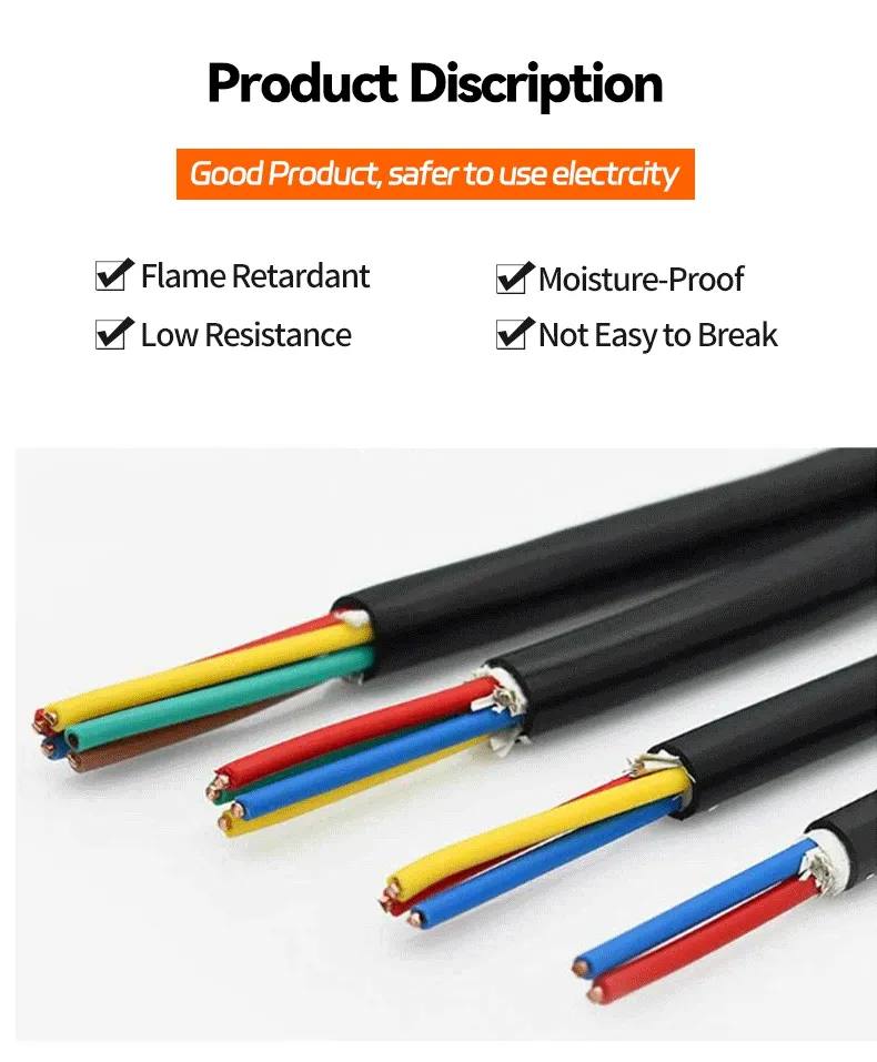 Kvv Multicore Control Cable with Multiple Specifications