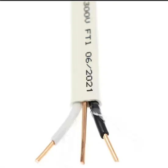 Flexible Multi Core Flat Copper Power Electric Wire Cable