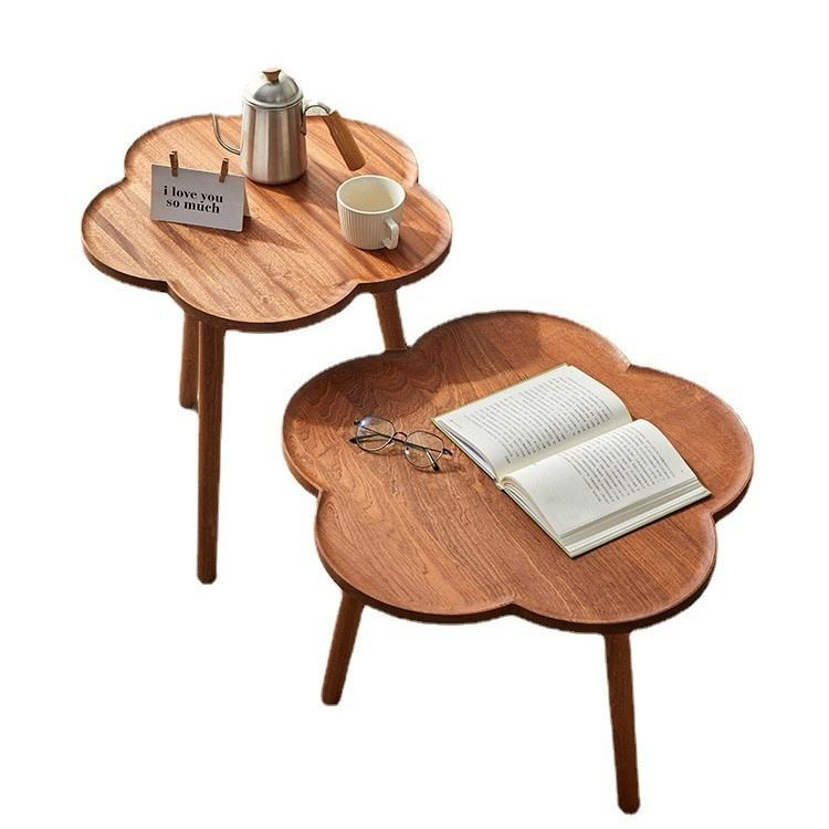 Modern Nordic Solid Wood Coffee Table 1 Year Warranty for Small Apartment Living Room Sofa Corner 分享