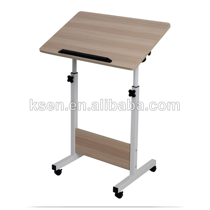 High Quality Small Standing Desk Height Adjustable Mobile Desk