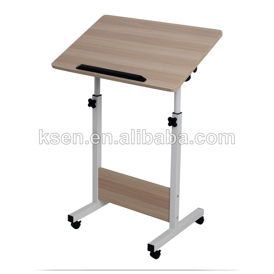 High Quality Small Standing Desk Height Adjustable Mobile Desk