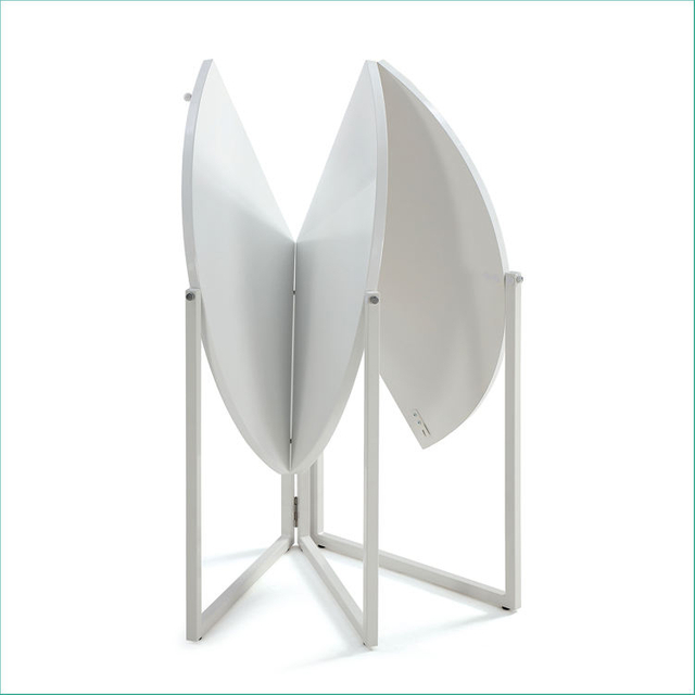 Luxury Smart Round Wooden Coffee Table Portable Folding White Storage Dining Table