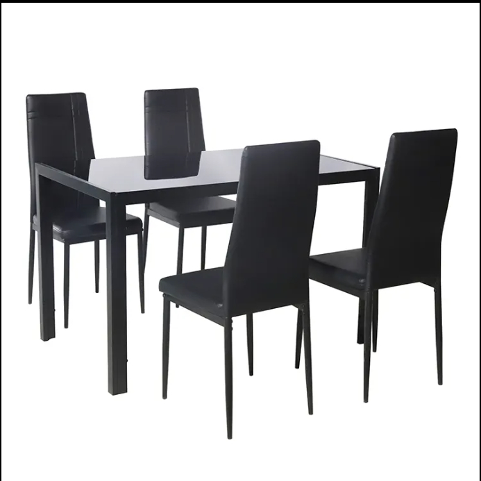 Rectangular Outdoor Dining Table Kitchen Patio Garden 6-Person Table