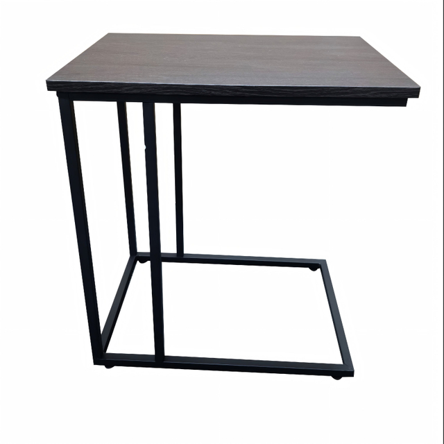 Handmade Metal C-Shaped Coffee Table Modern Side Table for Small Space Living Room 分享