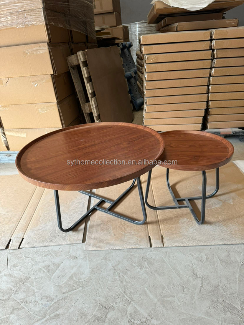 Creative Simple Sofa Side Table Luxury Coffee Table Modern Patio Table Set