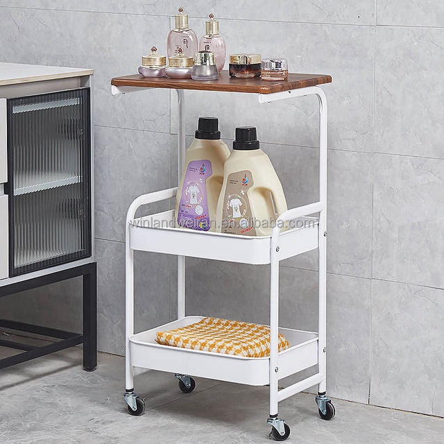 Multi-Layer Kitchen Rolling Cart For Fruit And Vegetable Storage