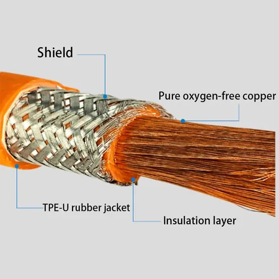 EV Wire High Voltage Signal Cable for New Energy Vehicles