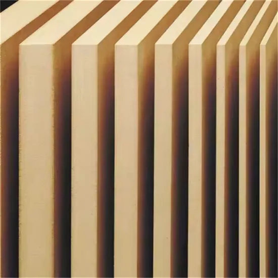 Melamine Embossed MDF Panels Modern Fiber Standard Export Packing MDF Board