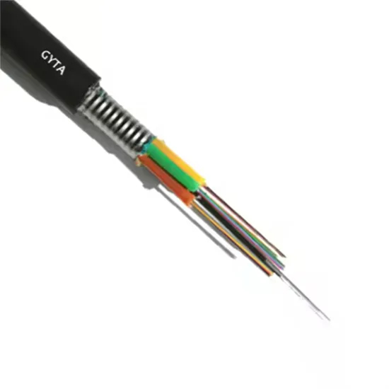 Core Indoor Armored Fiber Optic Cable, Outdoor Optical Cable