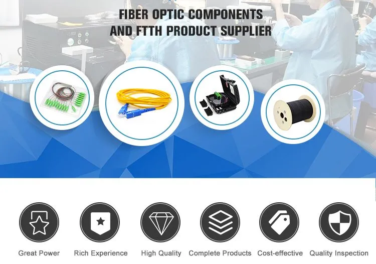 Gjxh Factory Price Drop Cable 2*5mm for Fiber Optic Solutions