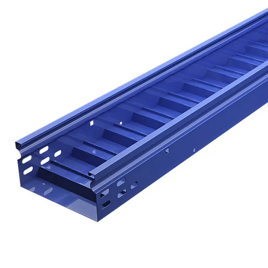 Factory Price Galvanized Steel Perforated Ladder Type Cable Tray