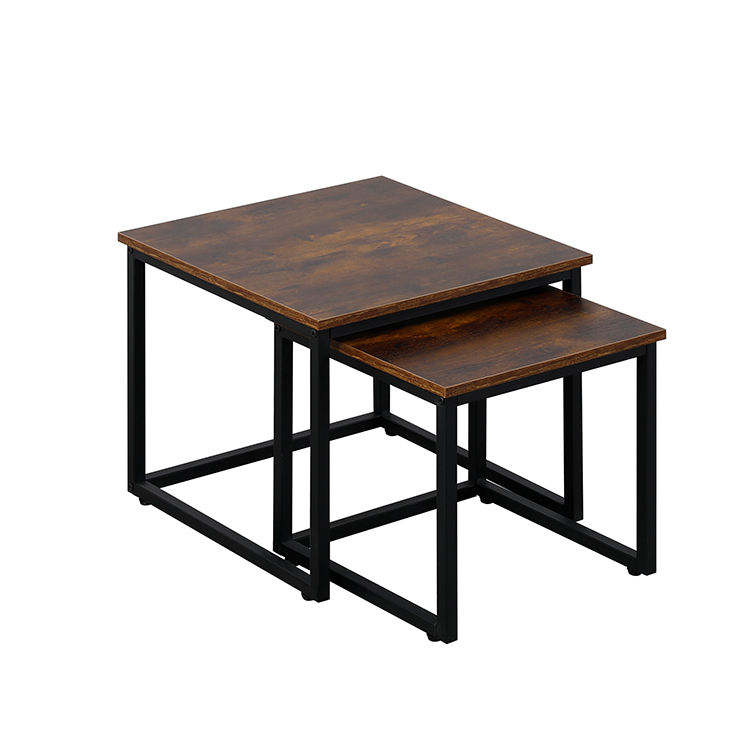 Custom Multifunctional Bedside Table Wooden Nesting Coffee Table for Living Room 分享